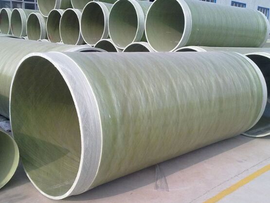 大口徑玻璃鋼管的發(fā)貨現(xiàn)場(chǎng)